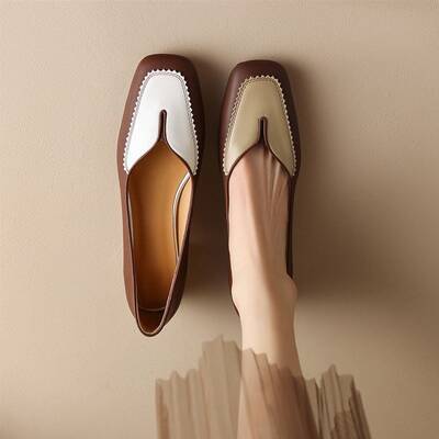 CHIKO Charnette Square Toe Block Heels Pumps Shoes
