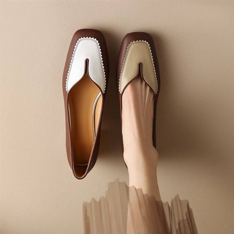 CHIKO Charnette Square Toe Block Heels Pumps Shoes