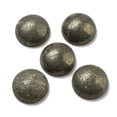 Natural Pyrite Cabochons