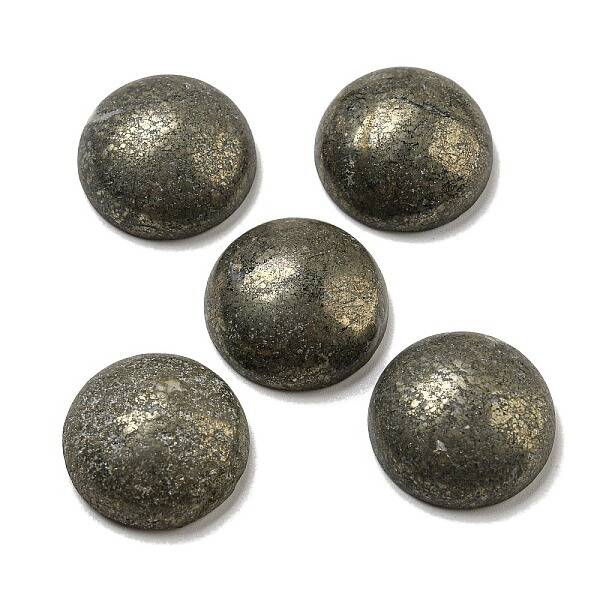 Natural Pyrite Cabochons