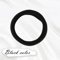 1pc Black Elastic Hair Ties Ponytail Holders for Women Adjustable Stretchy Rubber Bands Hair Ties for Girls Hair Accessories