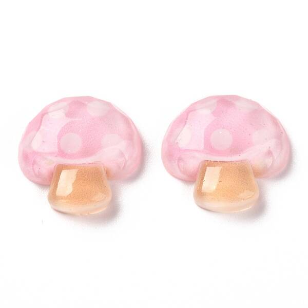 Autumn Theme Transparent Resin Cabochons