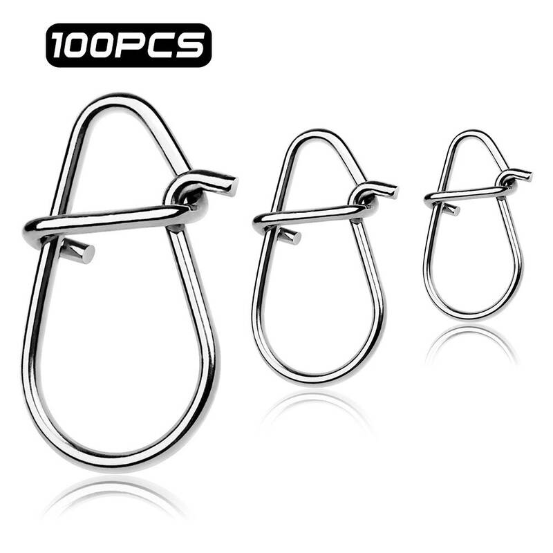 Fishing Snap Pin 00#-4# Clip Duo-Lock Snap