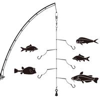 Random Color Anti-tangled Strong Fishing Hook Fishing Wire Set, Stainless Steel Leader Fishing Hook, Fishing String Rig with ...