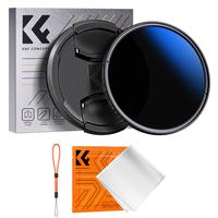 【K&F CONCEPT】  ND2-ND400 Variable ND Camera Lens Filter (1-9 Stops) + Filter Cap + Cleaning Cloth 18 Multi-Layer Coatings...