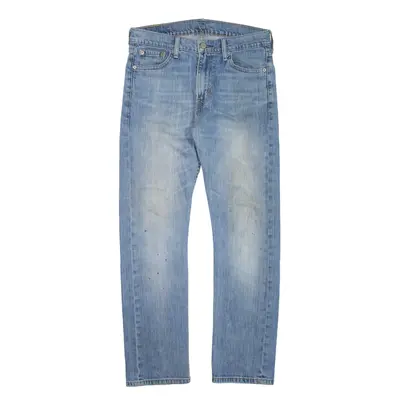 LEVI'S 513 Jeans Blue Denim Slim Straight Mens W30 L30