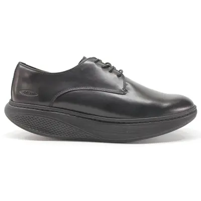 MBT Kabisa 2 Leather Men's Lace Up Shoes - Black - Size:US 12.5 Men