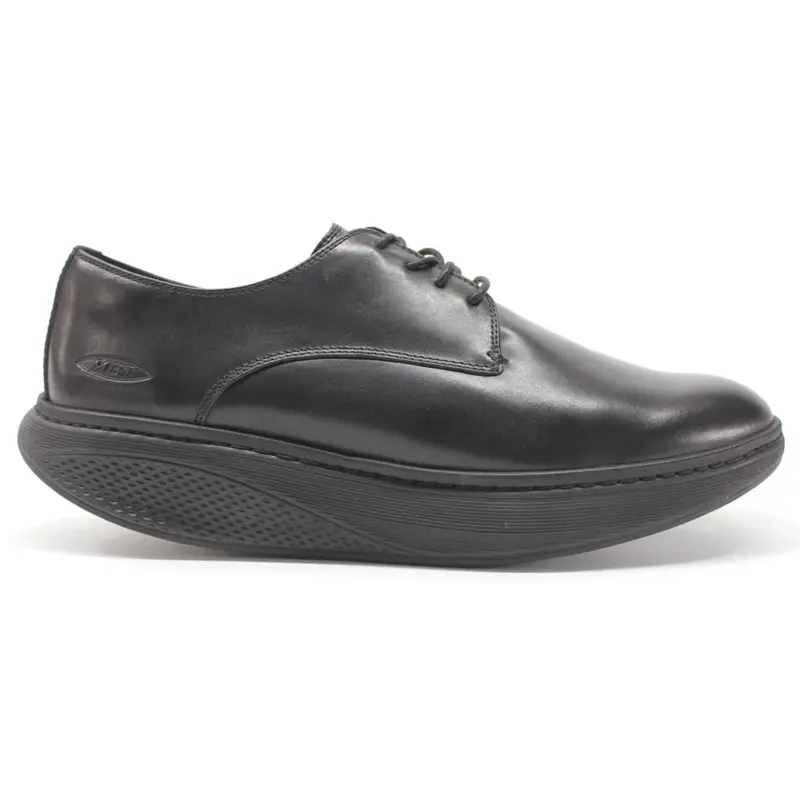 MBT Kabisa 2 Leather Men's Lace Up Shoes - Black - Size:US 12.5 Men