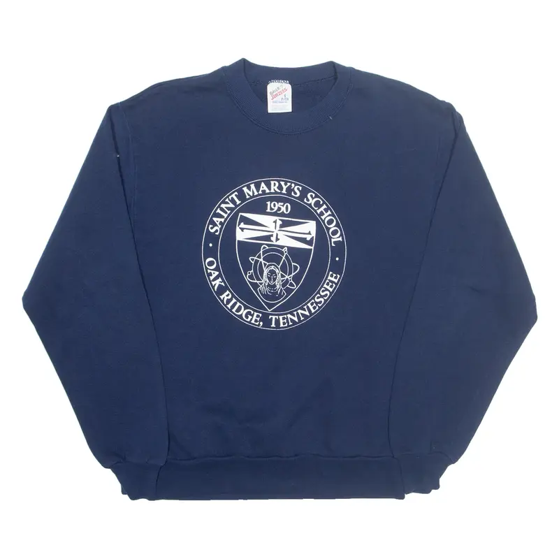 JERZEES Saint Mary's School Tennessee Boys Sweatshirt Blue USA S