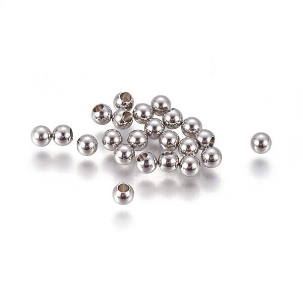 Tarnish Resistant 202 Stainless Steel Cord End Caps