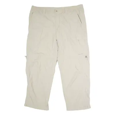 COLUMBIA Outdoor Mens Trousers Beige Regular Straight Nylon W42 L30