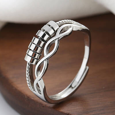 Brass Rotating Finger Rings for Women