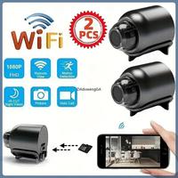 High definition smart security camera - suitable for indoor/outdoor use, pet camera with mobile application, night vision, Ch...