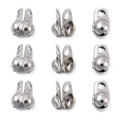 Tarnish Resistant 304 Stainless Steel Bead Tips
