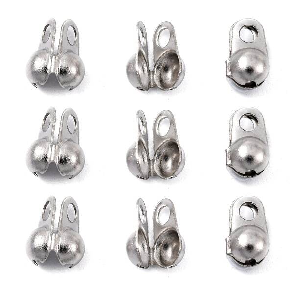 Tarnish Resistant 304 Stainless Steel Bead Tips