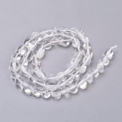 Natural Quartz Crystal Beads Strands