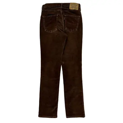 Levis Cord Trousers - 26? Waist Brown Cotton Blend | Size: 26″ waist