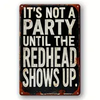 Vintage Humor Metal Sign - \