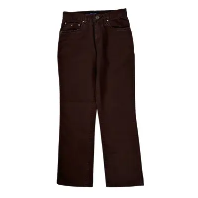 Tommy Hilfiger Trousers - 28W UK 8 Brown Cotton