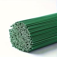 Lifelike Flower Stem, 1 Set Including 50pcs Durable Wire Rod Craft Stems & 2 Rolls Tape, Decorative Flower Stem for DIY Wed...
