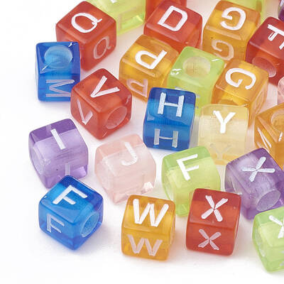 Transparent Acrylic Beads