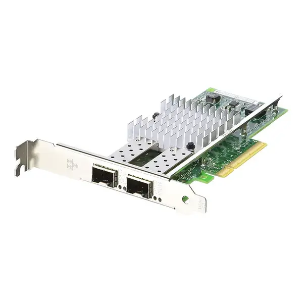 F3VKG Dell Intel X520-DA2 2-Ports 10Gb/s Direct Attach SFP+ PCI Express x8 Network Adapter Card