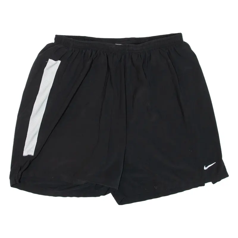 NIKE Lining Mens Swimming Shorts Black Relaxed L W28