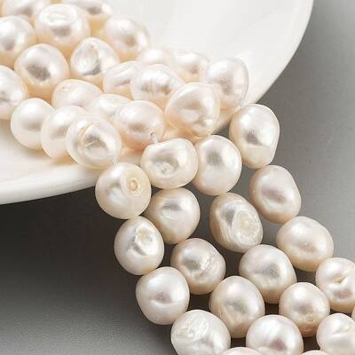 Natural Cultured Freshwater Pearl Beads Strands