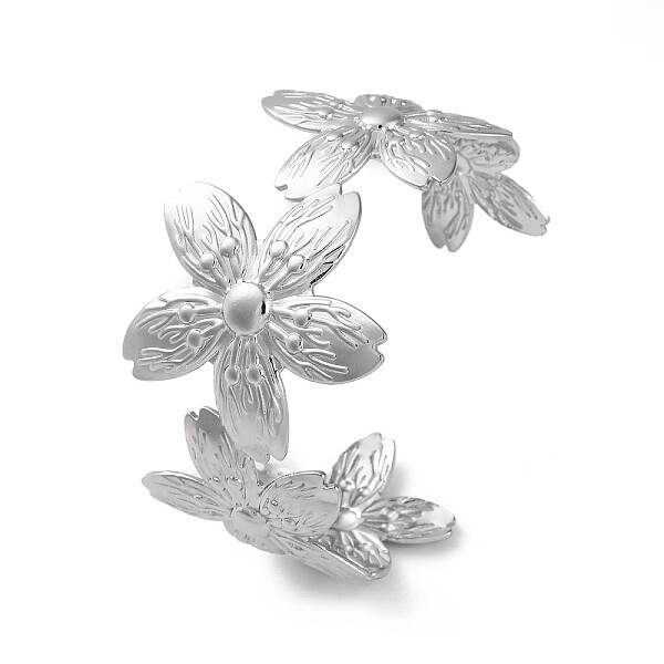 304 Stainless Steel Cuff Bnagles for Women