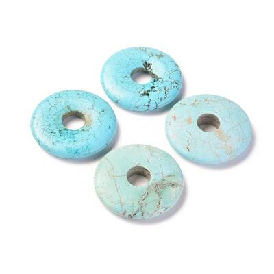 Natural Howlite Pendants