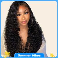 FABA 9x6 HD Lace Closure Water Wave 100% human hair Wig, parting max,pre-everything put on and go Glueless wig, Natural Hairl...