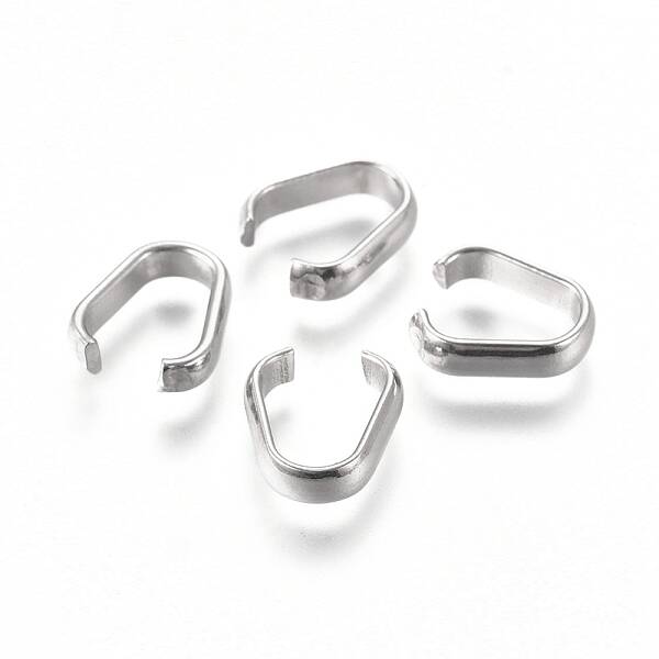 Tarnish Resistant 201 Stainless Steel Open Quick Link Connectors