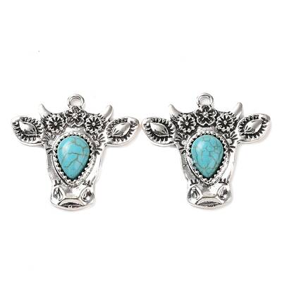 Synthetic Turquoise Pendants