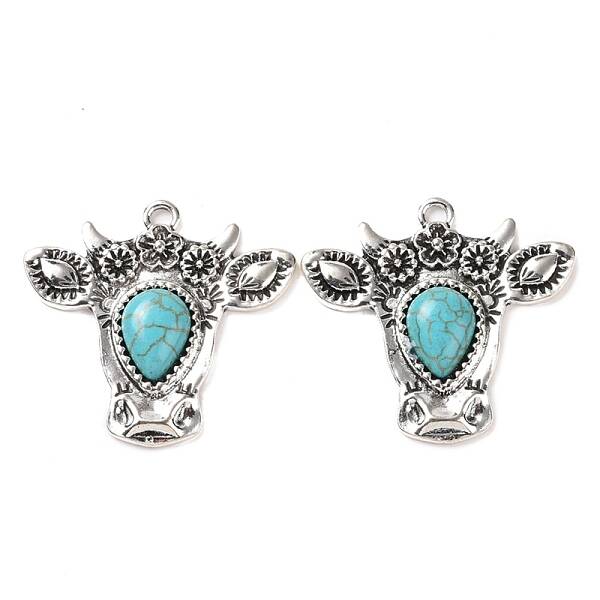 Synthetic Turquoise Pendants