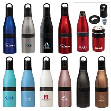 6 Custom Liquid Fusion Icy Bev Kooler 22 oz 3-In-1 Double Wall ...