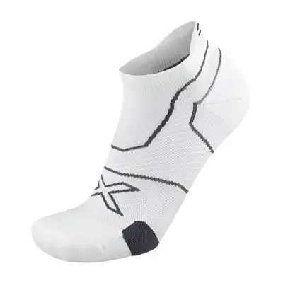 2XU Vectr Cushion No Show Socks - Dusty Pink/Grey - Medium