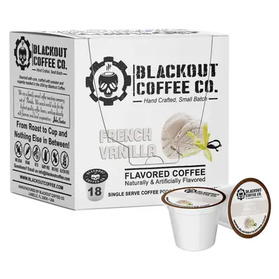 French Vanilla Flavored Coffee Pods 18CT - Best Flavored Coffee
