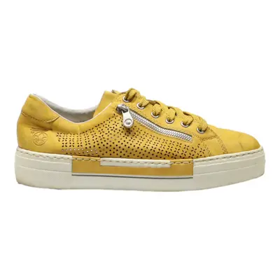 RIEKER Sneaker Trainers Yellow Synthetic Mens UK 8