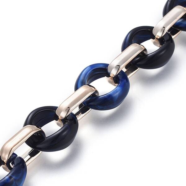 Transparent Acrylic Handmade Cable Chain