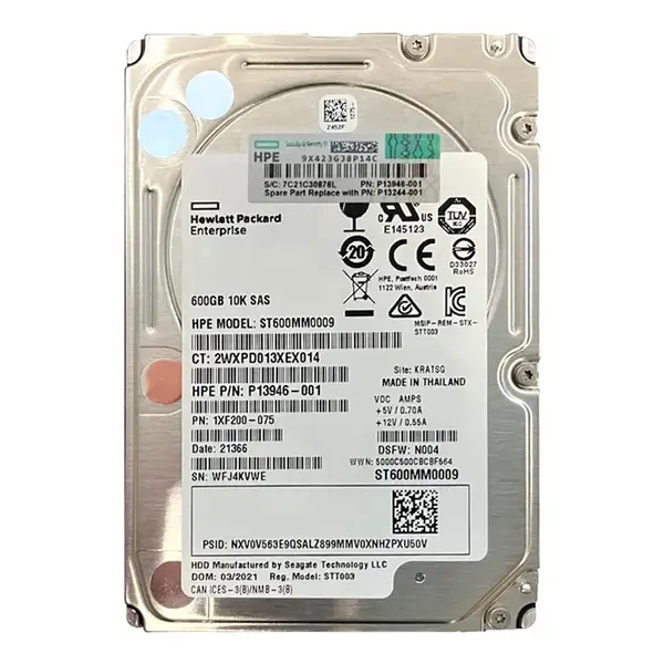 ST600MM0009 Seagate 600GB 12Gb/s SAS 10000 2.5-inch 128MB Hard Drive