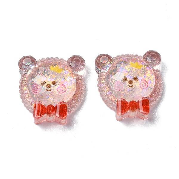 Transparent Epoxy Resin Decoden Cabochons