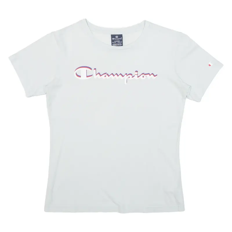 CHAMPION Boys T-Shirt Blue 11-12Y