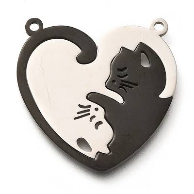 304 Stainless Steel Split Pendants