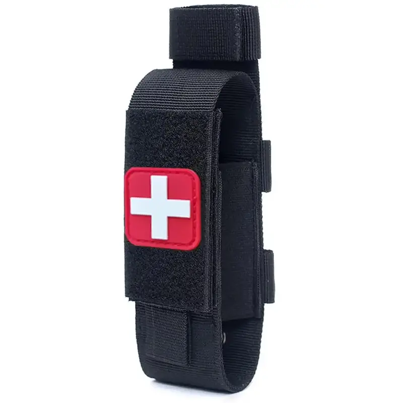 Molle Tourniquet Bag, First Aid Kit Pouch, Single-Handed Operation Medical Tourniquet Holster And Shear Holder Pouch, Outdoor...