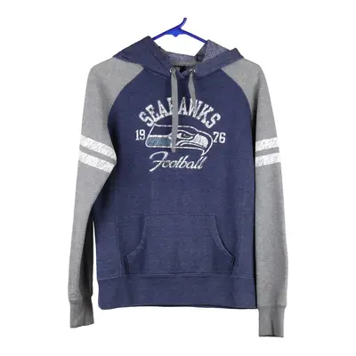 Seattle Seahawks Nfl NFL Hoodie - Small Blue Cotton Blend