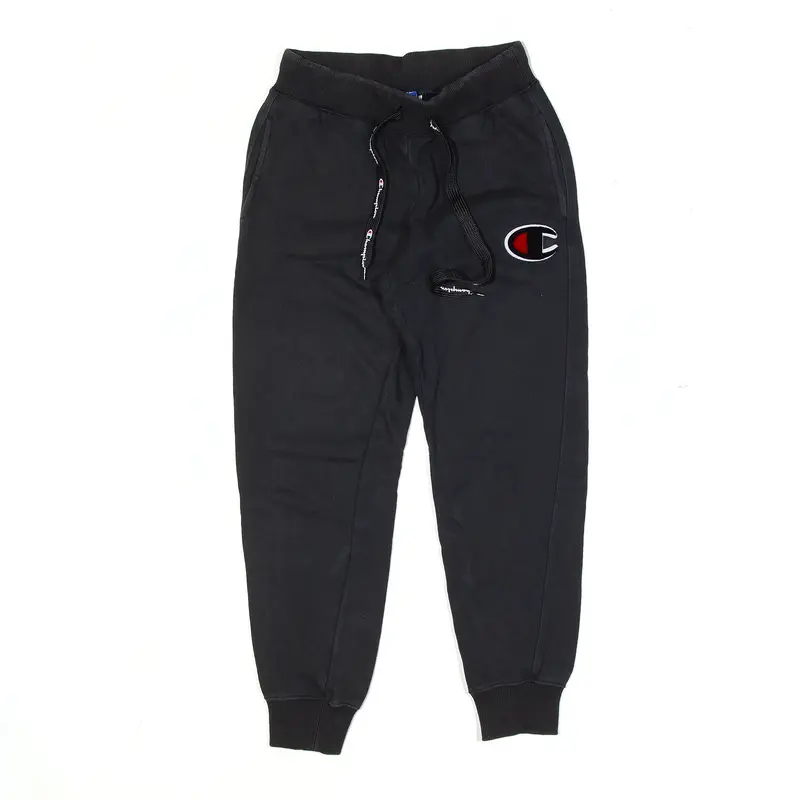 CHAMPION Joggers Black Tapered Mens XS W24 L24