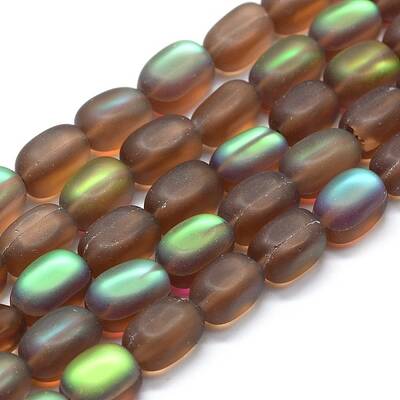 Synthetic Moonstone Beads Strands