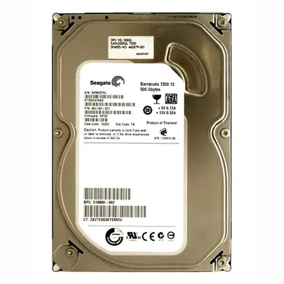 460579-001 HP 500GB 3Gb/s SATA 7200 3.5-inch 16MB Hard Drive