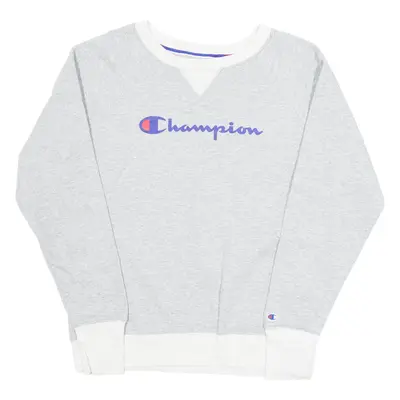 CHAMPION Mens Sweatshirt Grey M