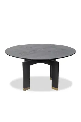 Large Black Oak Dining Table | Liang & Eimil Ponte
